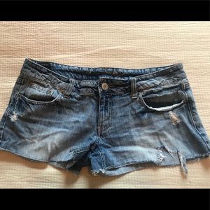 Jean cutoff shorts